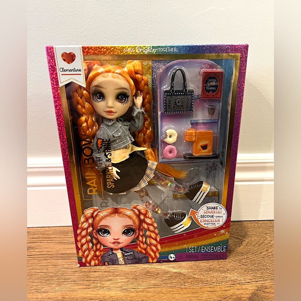Rainbow High Sparkle and Shine Clementine doll